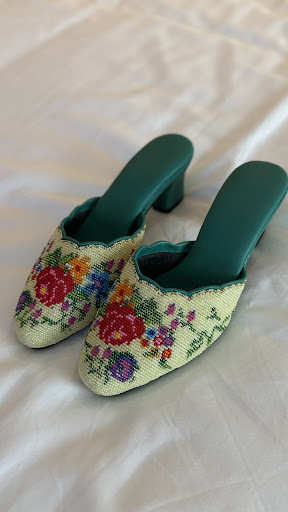 T. S. Lim Trading, Nonya Handmade Beaded Shoes, Malacca